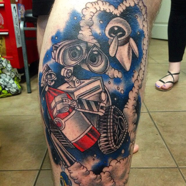 #44 WALL-E Tattoo