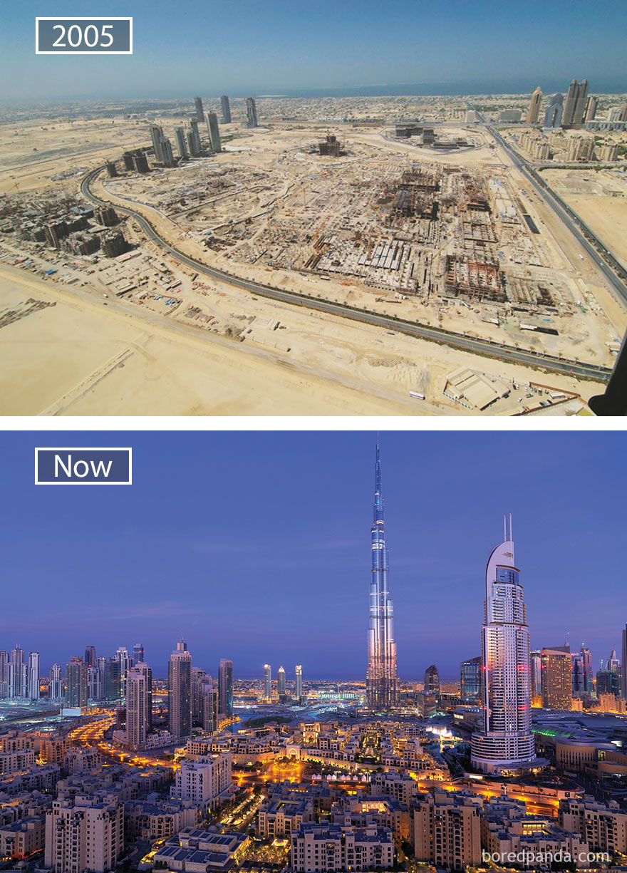 #10 Dubai, United Arab Emirates - 2005 And Now