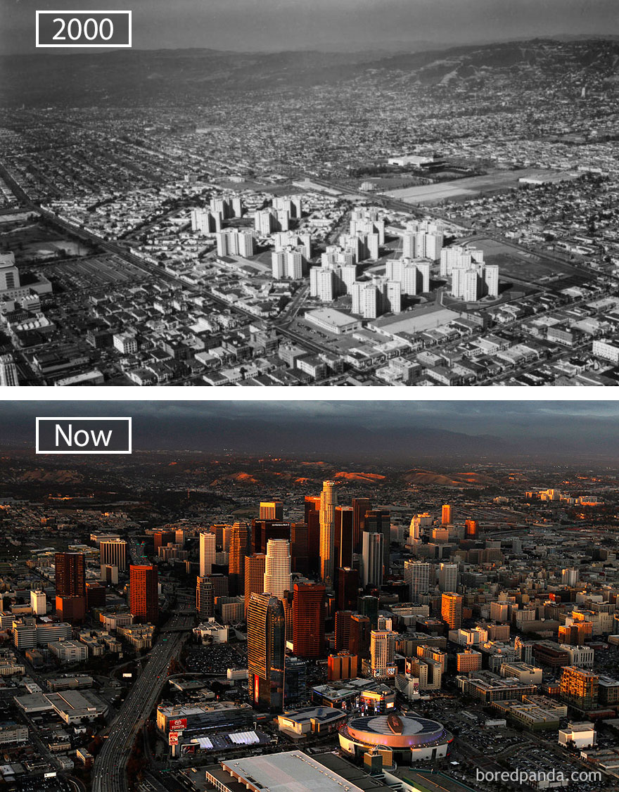 #17 Los Angeles, Usa - 1940 And Now