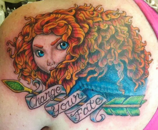 #29 Merilda From Brave Tattoo