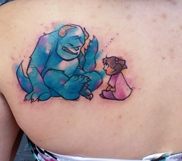 #4 Sully And Boo Tattoo