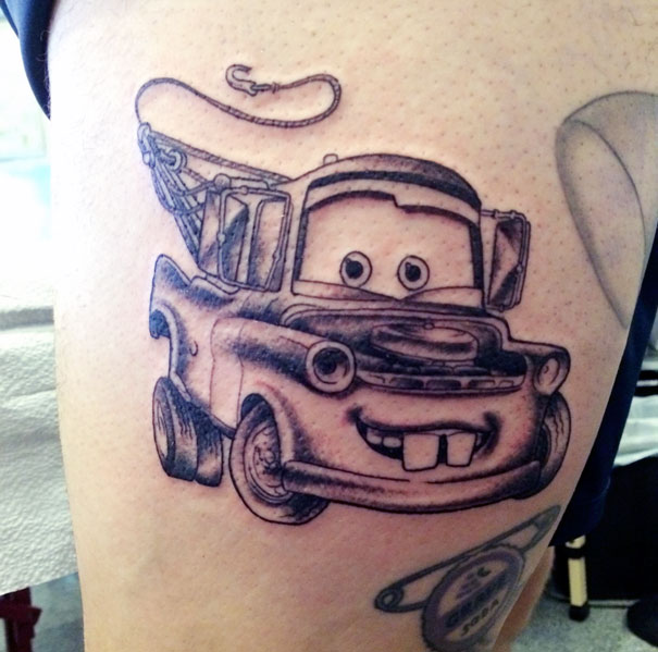 #51 Cars Tattoo